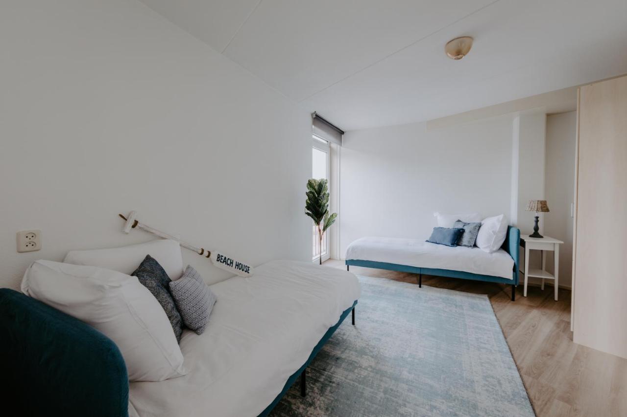 Stijlvol Appartement Op Strand Makkum Exterior foto
